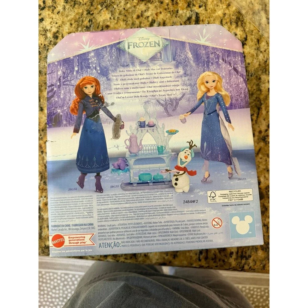Disney Frozen Olaf Treats Sled Playset by Mattel